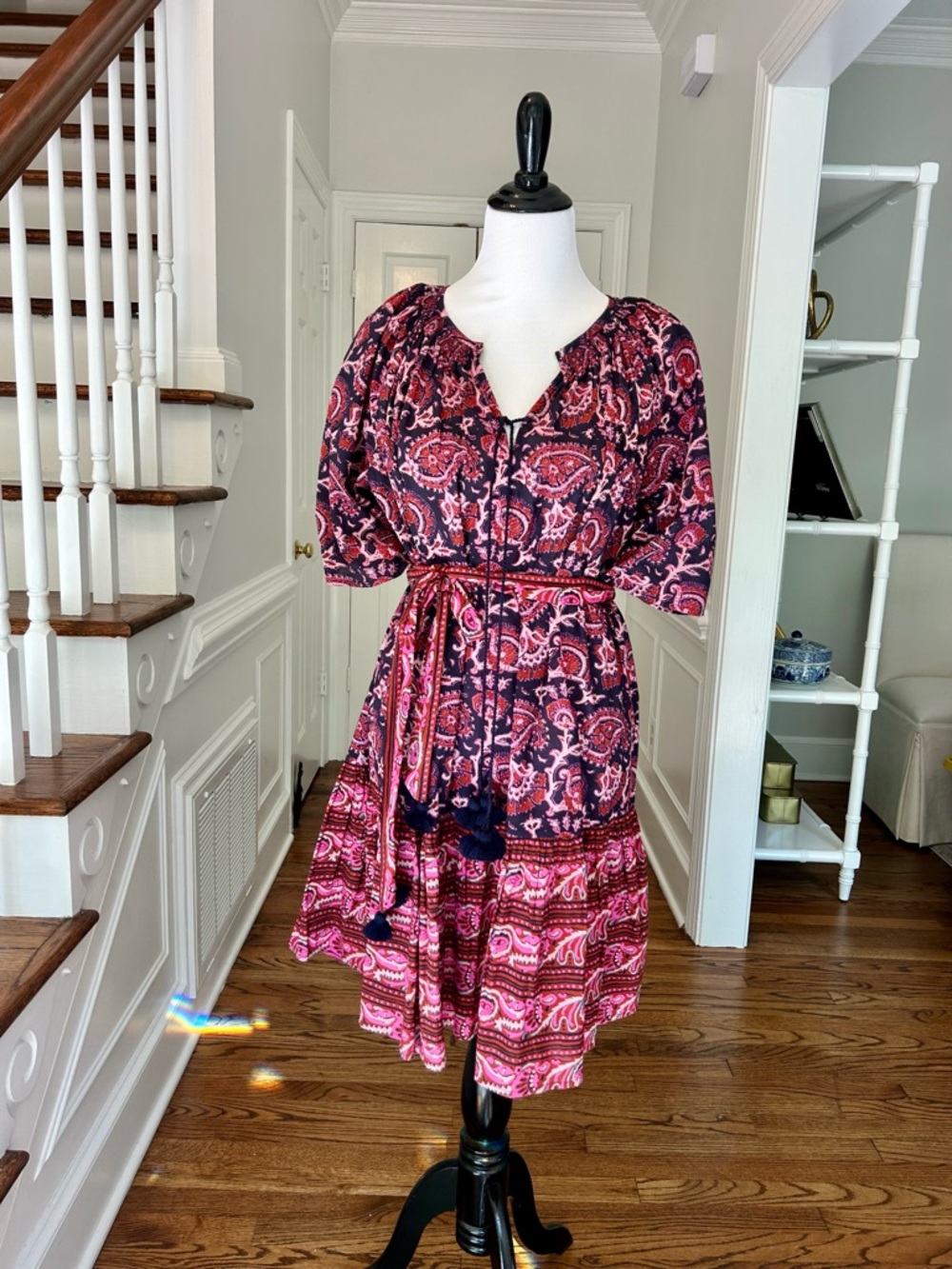 FIGUE Bria Dress with Tassel Tie - Picture 4 of 6